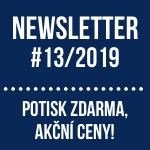 Emailový leták 2019/13: Potisk zdarma | Sváteční cena na vozík Big Max