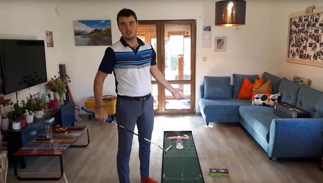 5 tipů pro golfisty na doma