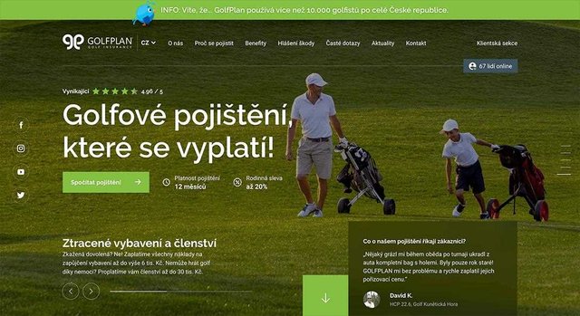Golf plan je zárukou kvality