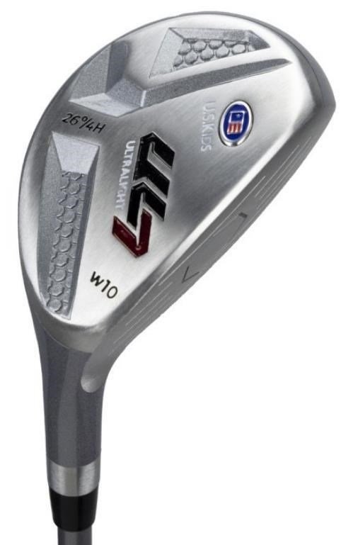 U.S. Kids Golf UL7-60 (152cm) W10 5-Club junior set de golf + stand bag, plata/azul marino/blanco
