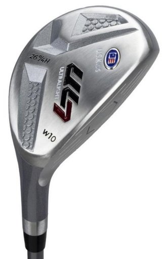U.S. Kids Golf UL7-60 (152cm) W10 5-Club junior set de golf + stand bag, plata/azul marino/blanco