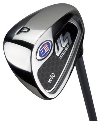 U.S. Kids Golf UL7-60 (152cm) W10 5-Club junior set de golf + stand bag, plata/azul marino/blanco