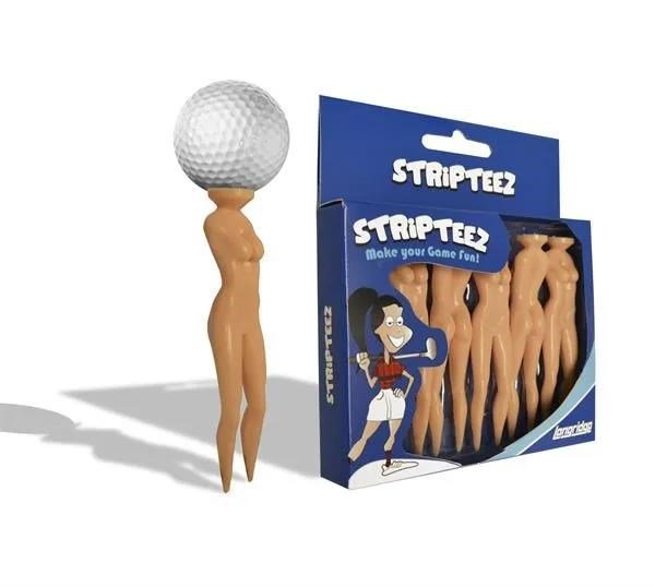 Longridge Strip Teez 76mm tees (pack de 6)