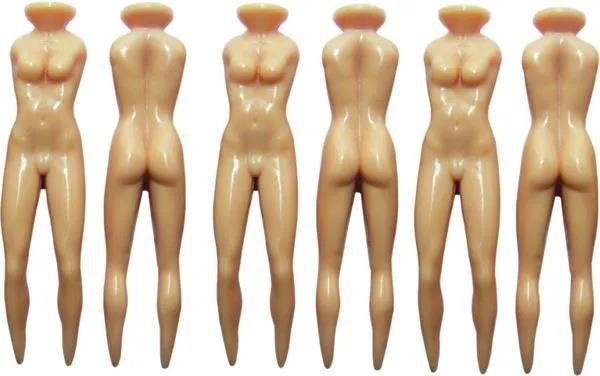 Longridge Strip Teez 76mm tees (pack de 6)