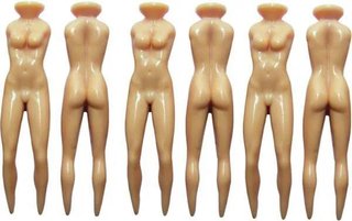 Longridge Strip Teez 76mm tees (pack de 6)