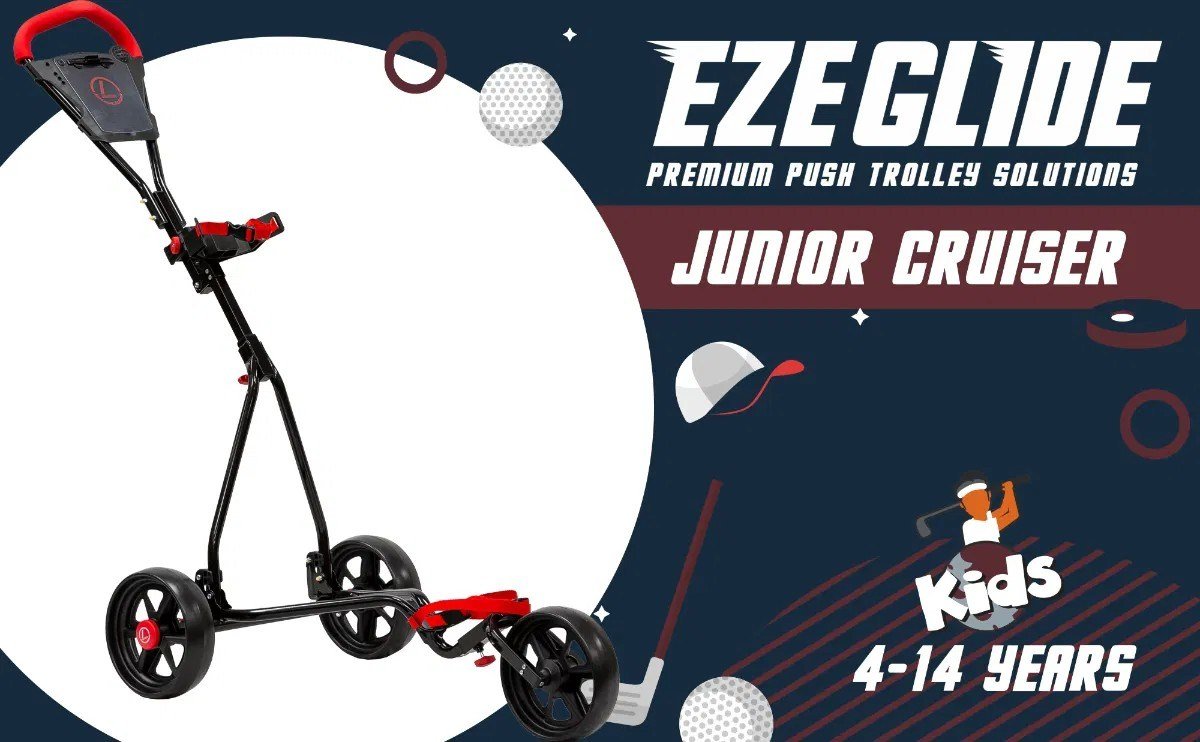 Ezeglide Longridge Junior Cruiser carrito manual, negro