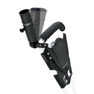 Longridge Universal Trolley Umbrella Holder accesorio para carrito, negro