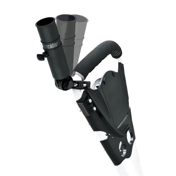 Longridge Universal Trolley Umbrella Holder accesorio para carrito, negro