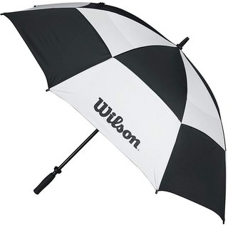 Wilson Double Canopy paraguas 62", negro