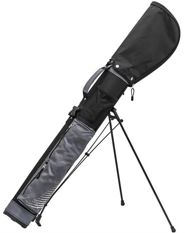 Longridge 5" stand bag, negro/plata