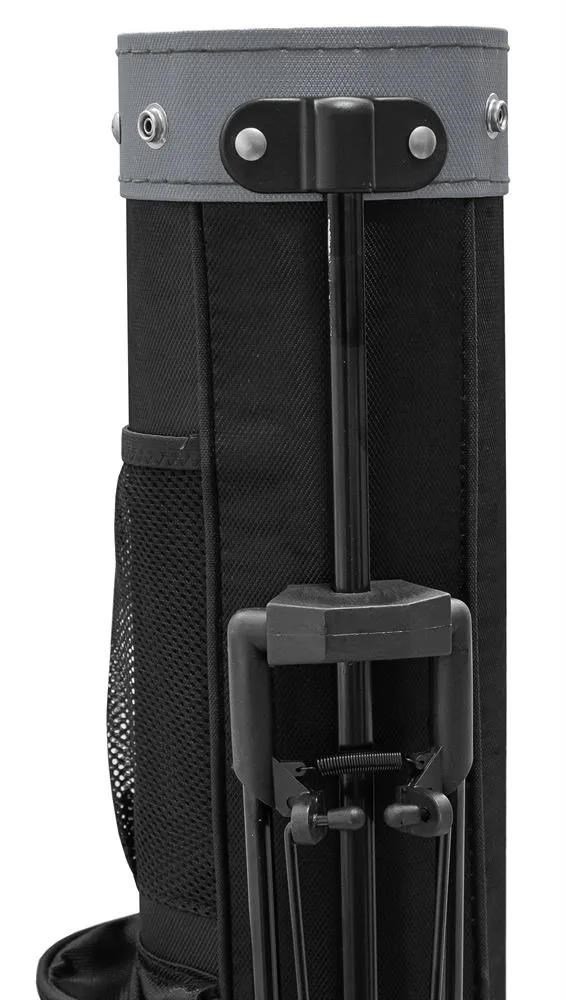 Longridge 5" stand bag, negro/plata