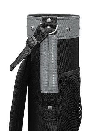 Longridge 5" stand bag, negro/plata