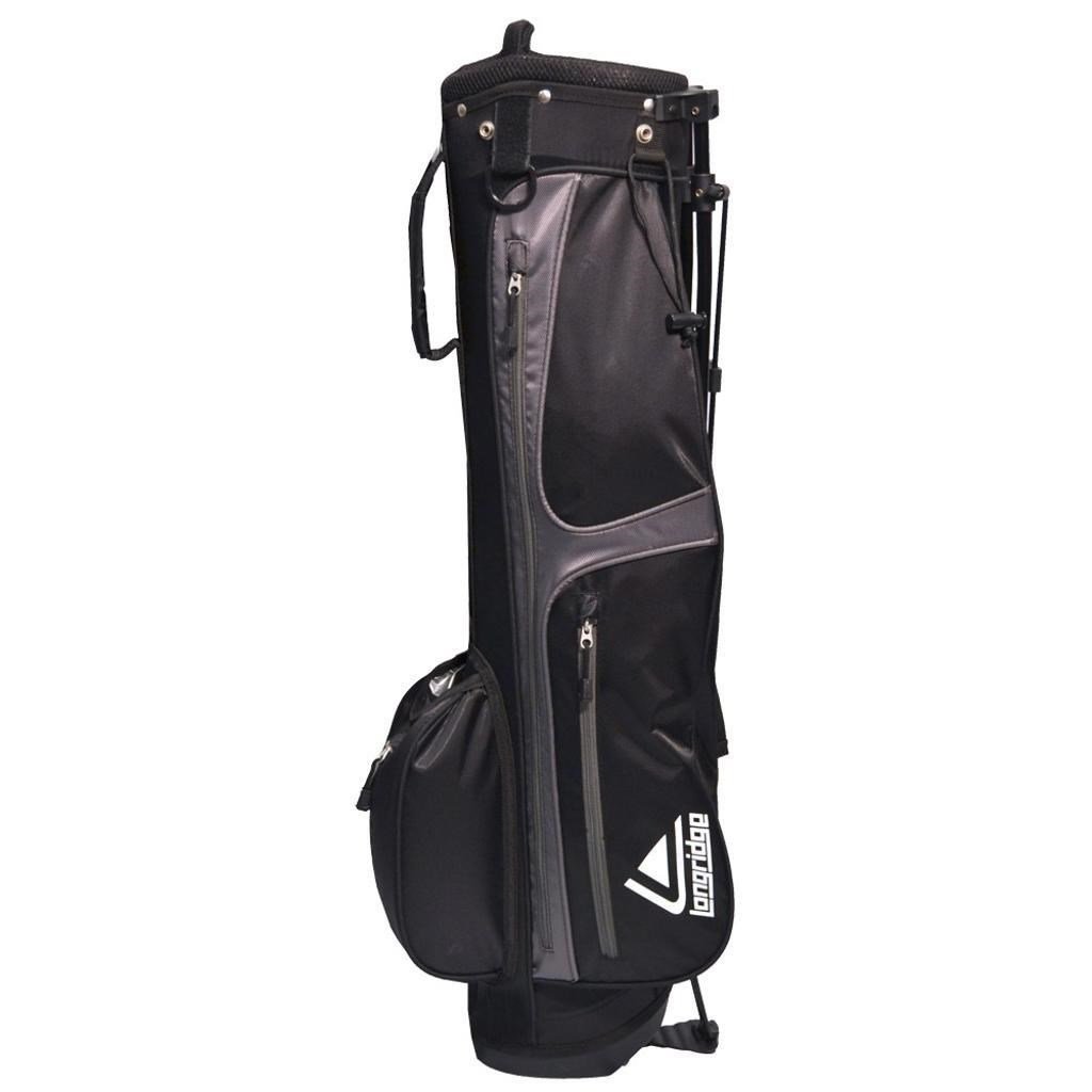 Longridge 6" Weekend stand bag, negro/plata