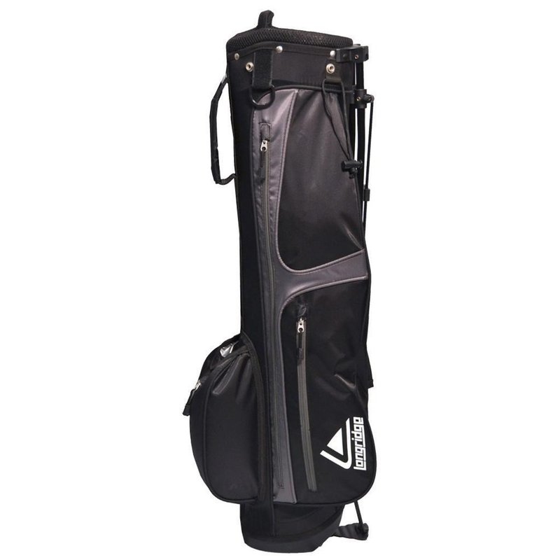 Longridge 6" Weekend stand bag, negro/plata