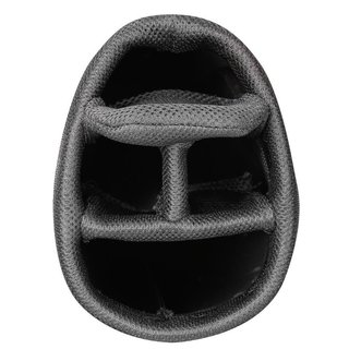 Longridge 6" Weekend stand bag, negro/plata