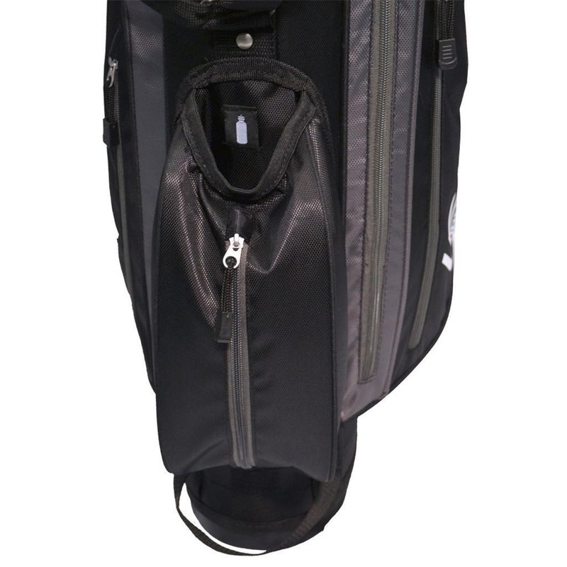 Longridge 6" Weekend stand bag, negro/plata