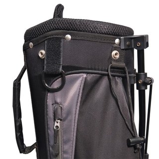 Longridge 6" Weekend stand bag, negro/plata