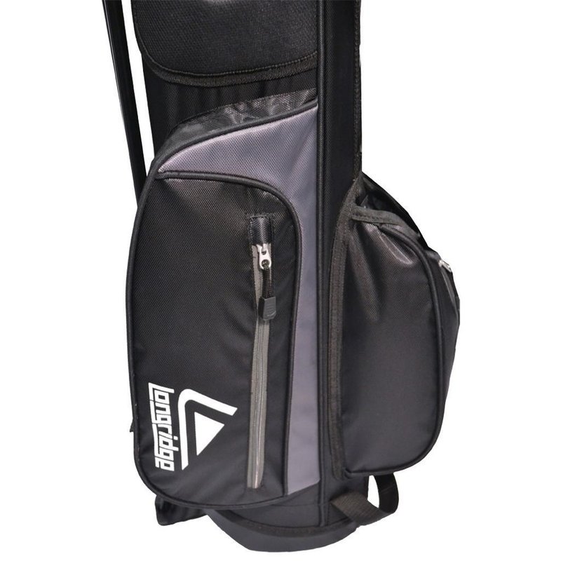 Longridge 6" Weekend stand bag, negro/plata