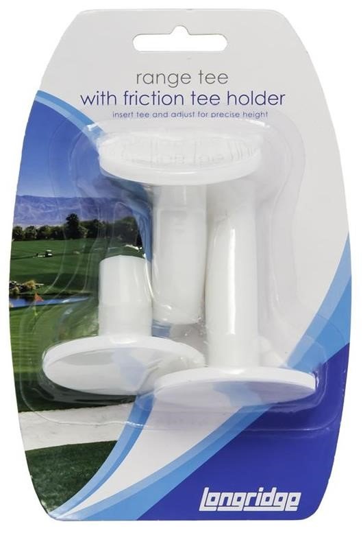 Longridge Tees de Goma para Campo de Prácticas (3 uds, S, M, L)