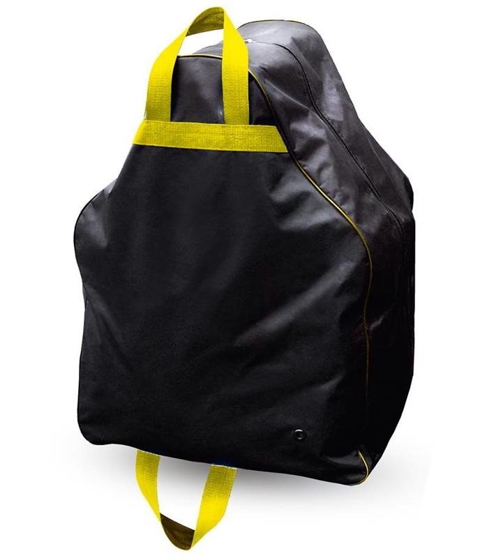 Longridge Electric Trolley Carry Bag, negro/amarillo