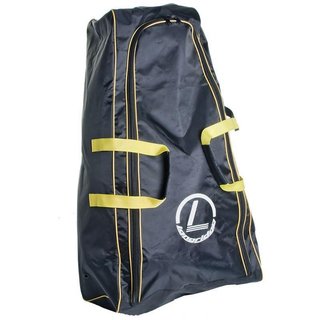 Longridge Golf Trolley Carry Bag, negro/amarillo