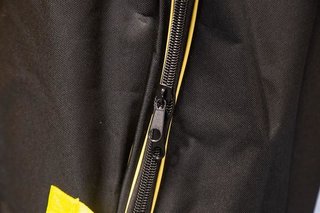 Longridge Golf Trolley Carry Bag, negro/amarillo