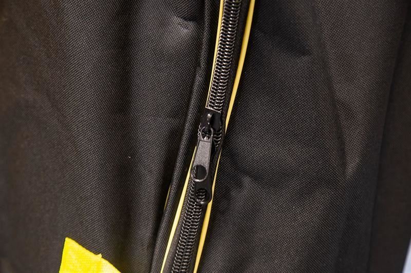 Longridge Golf Trolley Carry Bag, negro/amarillo