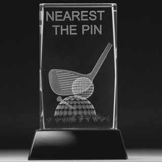 Longridge Nearest The Pin Crystal Golf Trophy