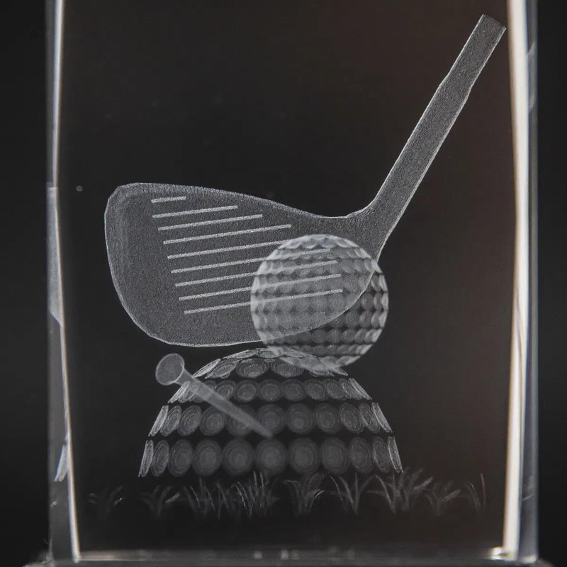 Longridge Nearest The Pin Crystal Golf Trophy