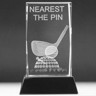 Longridge Nearest The Pin Crystal Golf Trophy