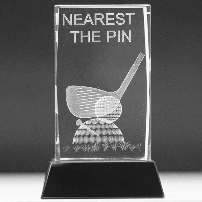 Longridge Nearest The Pin Crystal Golf Trophy