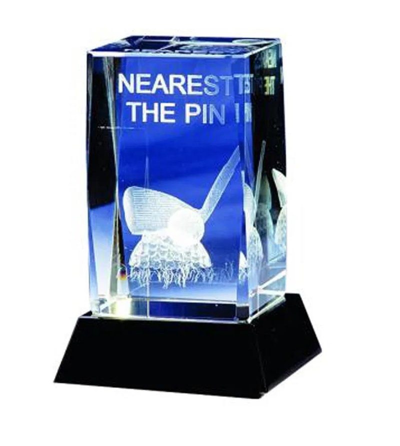 Longridge Nearest The Pin Crystal Golf Trophy