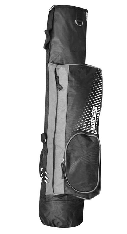 Longridge 5" pencil bag, negro/plata