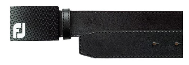 FootJoy Buckle Leather cinturón de hombre, negro