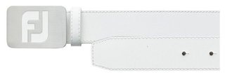 FootJoy Buckle Leather cinturón de hombre, blanco