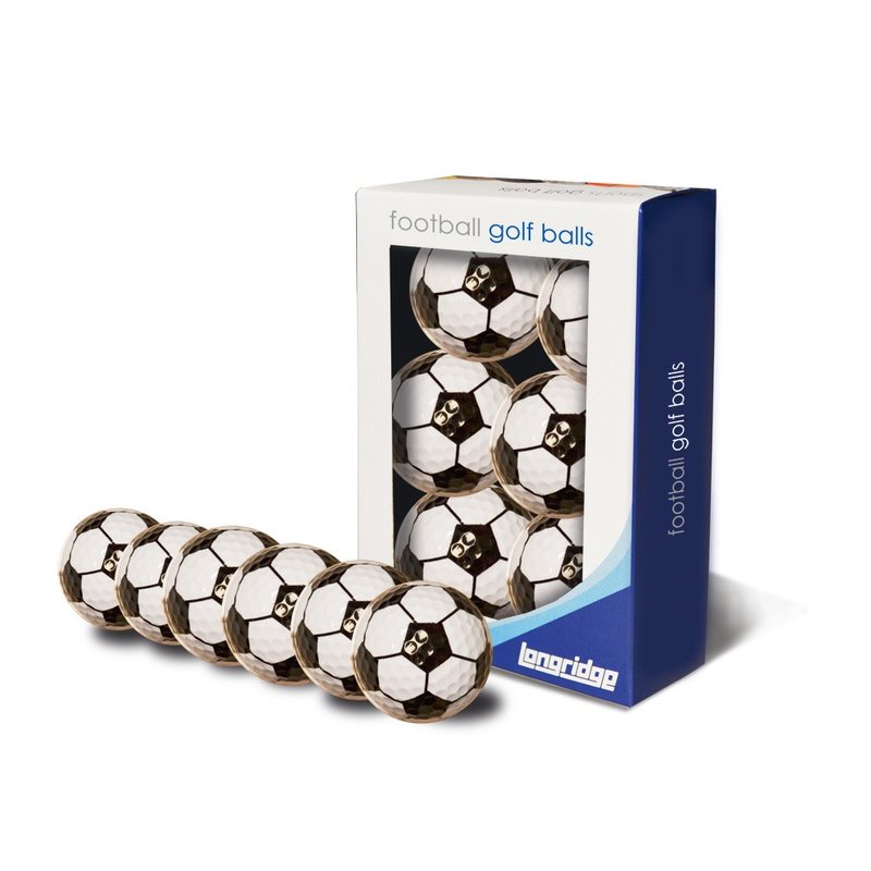 Longridge Football pelotas de golf, mix de colores