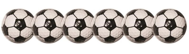 Longridge Football pelotas de golf, mix de colores