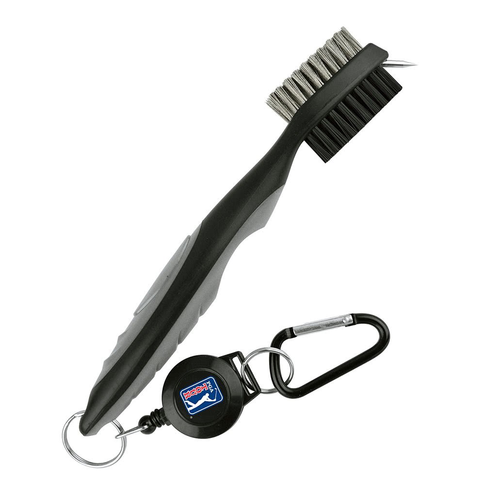 PGA Tour Club Brush and Groove Cleaner, negro