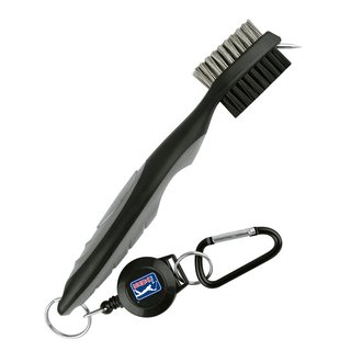 PGA Tour Club Brush and Groove Cleaner, negro