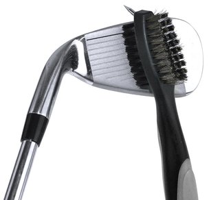 PGA Tour Club Brush and Groove Cleaner, negro
