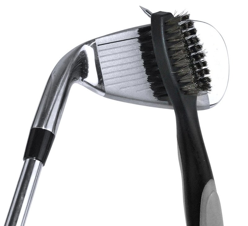 PGA Tour Club Brush and Groove Cleaner, negro