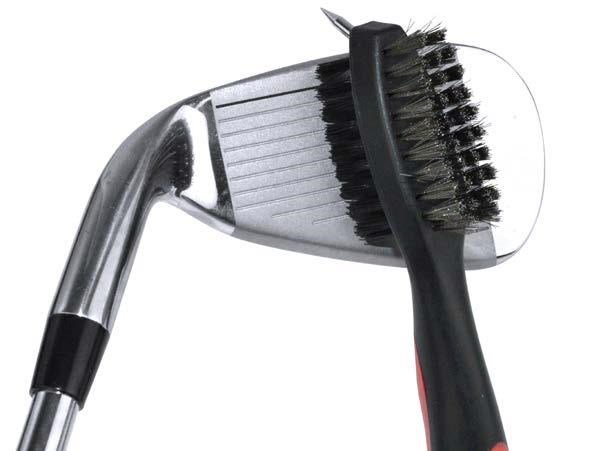 PGA Tour Club Brush and Groove Cleaner, negro