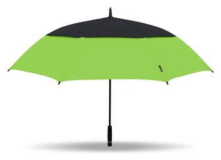 Masters Golf TourDri Colour Burst GR 64" UV paraguas, lime punch/jet black