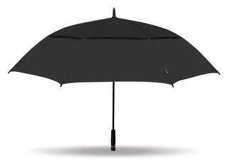 Masters Golf TourDri Classic GR 64" UV paraguas, negro