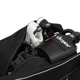 Clicgear Wheeled Travel Cover para Model4/RV1C, negro