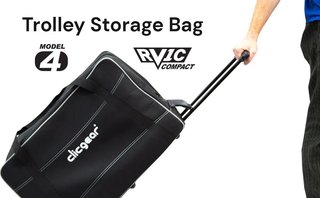 Clicgear Wheeled Travel Cover para Model4/RV1C, negro