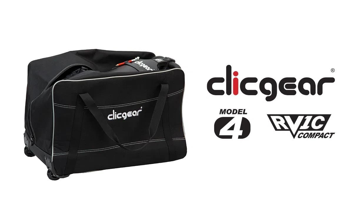 Clicgear Wheeled Travel Cover para Model4/RV1C, negro