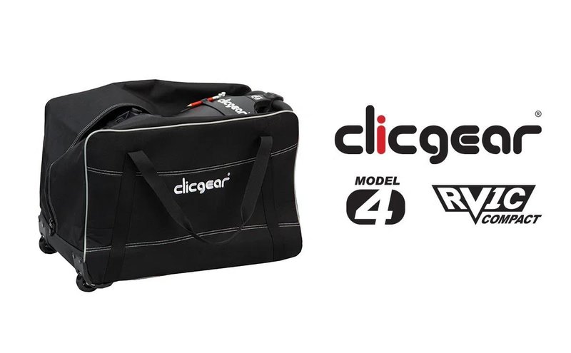 Clicgear Wheeled Travel Cover para Model4/RV1C, negro