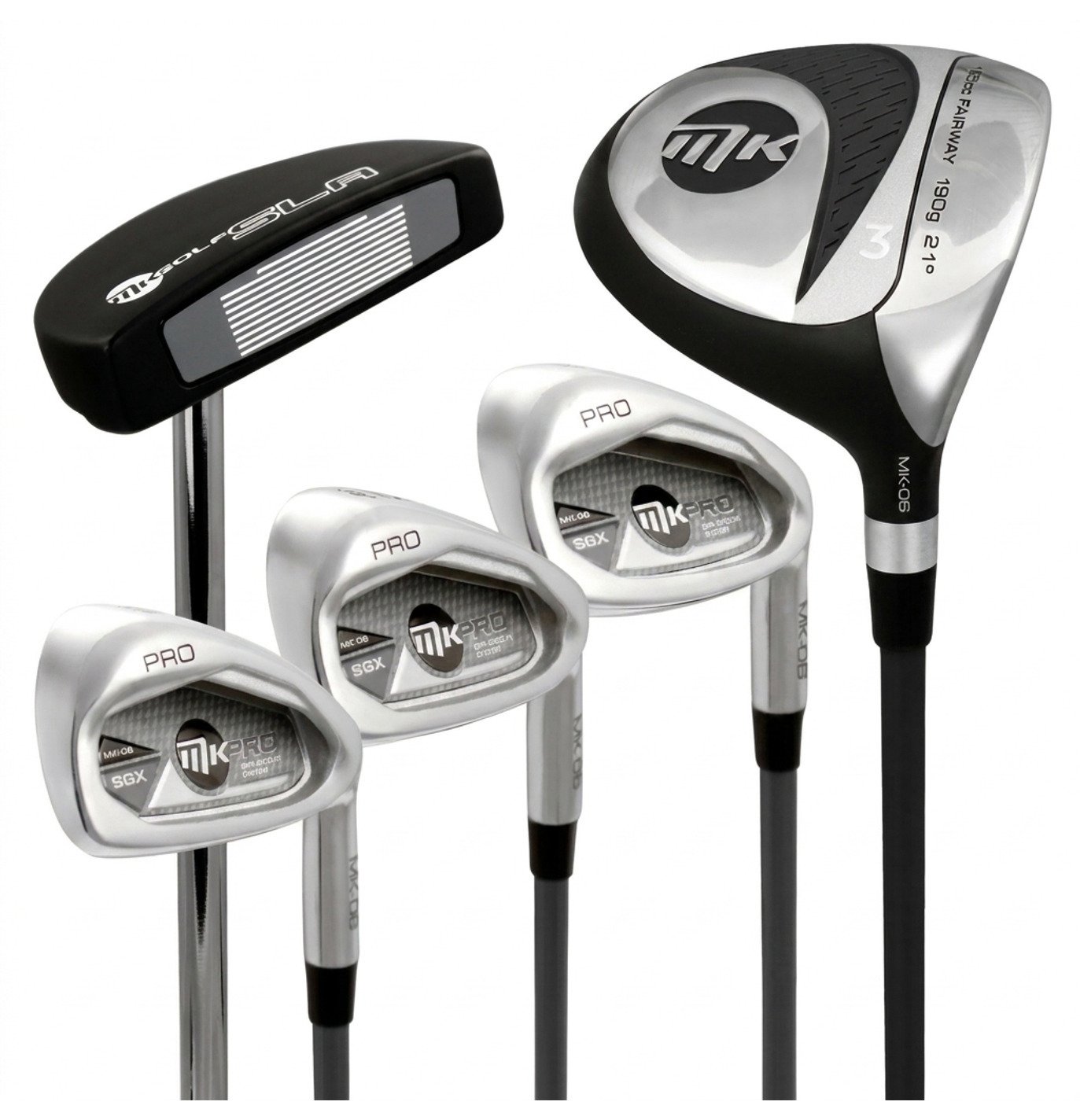 MKids Pro Junior set de golf júnior, grafit
