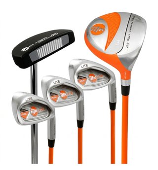 MKids Lite Junior set de golf, grafit, +stand bag, naranja